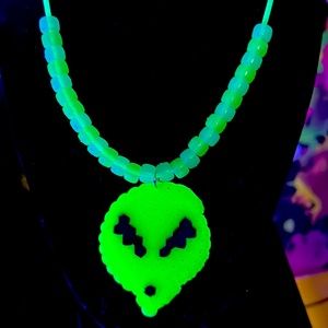 Unisex AILIEN Rave NECKLACE